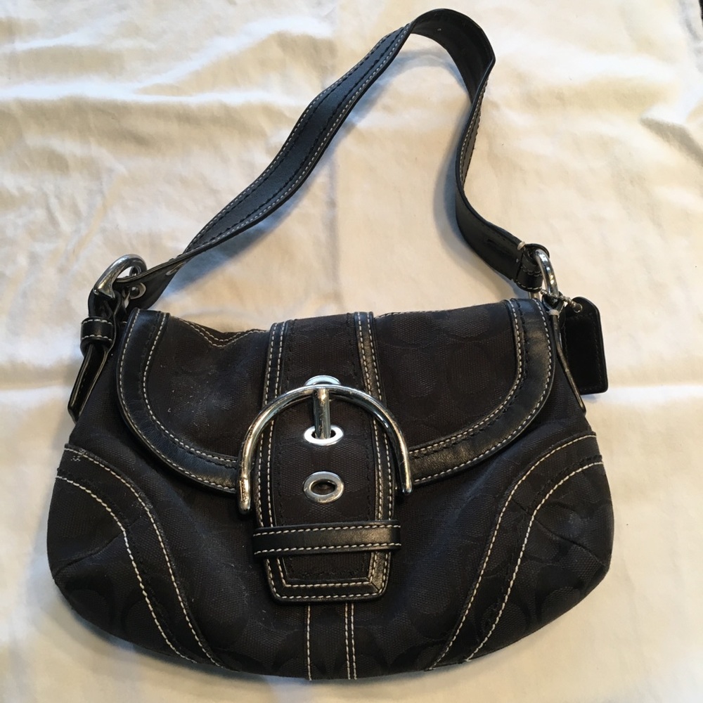 Coach black purse